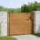 VidaXL vidaXL Gartentor 100x100 cm Cortenstahl 3