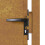 VidaXL vidaXL Gartentor 100x100 cm Cortenstahl 10