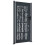 VidaXL vidaXL Gartentor Anthrazit 100x200 cm Stahl Bambus-Design 2