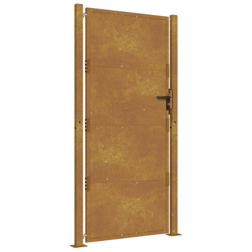 VidaXL vidaXL Gartentor 100x175 cm Cortenstahl 1
