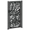 VidaXL vidaXL Gartentor Schwarz 100x175 cm Stahl Wellendesign 6