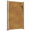 VidaXL vidaXL Gartentor 100x125 cm Cortenstahl 2