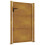 VidaXL vidaXL Gartentor 100x125 cm Cortenstahl 7
