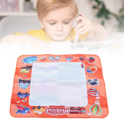 Water Canvas Große Kritzelmatte 79,5  59,5 cm Multi 1