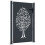 VidaXL vidaXL Gartentor Anthrazit 100x125 cm Stahl Baum-Design 2