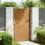 VidaXL vidaXL Gartentor 100x200 cm Cortenstahl 3