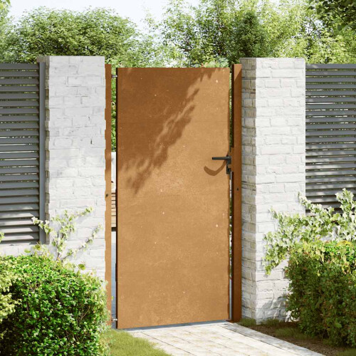 VidaXL vidaXL Gartentor 100x200 cm Cortenstahl 2