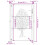 VidaXL vidaXL Gartentor Anthrazit 100x125 cm Stahl Baum-Design 3