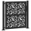VidaXL vidaXL Gartentor Schwarz 100x100 cm Stahlblatt-Design 2