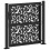 VidaXL vidaXL Gartentor Schwarz 100x100 cm Stahlblatt-Design 6