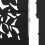 VidaXL vidaXL Gartentor Schwarz 100x100 cm Stahlblatt-Design 8