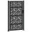 VidaXL vidaXL Gartentor Schwarz 100x175 cm Stahlblatt-Design 2