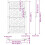 VidaXL vidaXL Gartentor Schwarz 100x175 cm Stahlblatt-Design 9