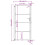 VidaXL vidaXL Gartentor 100x200 cm Cortenstahl 4