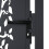 VidaXL vidaXL Gartentor Anthrazit 100x125 cm Stahl Baum-Design 6