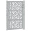 VidaXL vidaXL Gartentor 100x150 cm Wetterfester Stahl Blattdesign 3