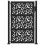 VidaXL vidaXL Gartentor Schwarz 100x150 cm Stahlblatt-Design 3
