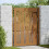 VidaXL vidaXL Gartentor 100x150 cm Cortenstahl Bambus-Design 3
