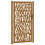 VidaXL vidaXL Gartentor 100x200 cm Verwitterungsstahl Trace-Design 2