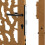 VidaXL vidaXL Gartentor 100x200 cm Verwitterungsstahl Trace-Design 10
