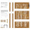 VidaXL vidaXL Gartentor 100x150 cm Cortenstahl Bambus-Design 11