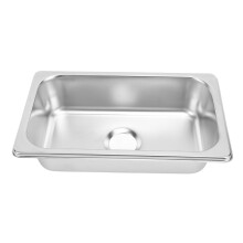 RV 304 fregadero de acero inoxidable 240x135x60mm para cocinas yates caravanas