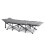 Camping Cot Portable Camping Bed Folding Sleeping Bed w/ Mattress 7