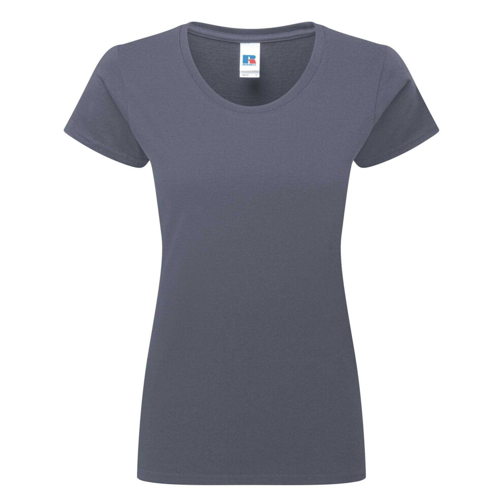 Russell (Xxl, Convoy ) Womens/Ladies Authentic Classic T-Shirt Grey
