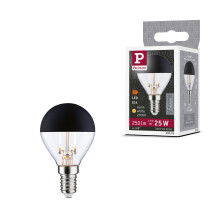 Paulmann 29263 Modern Classic Edition 230 V Standard LED Drop Crown mirror E14 250lm 2,5W 2700K Crown mirror black matt