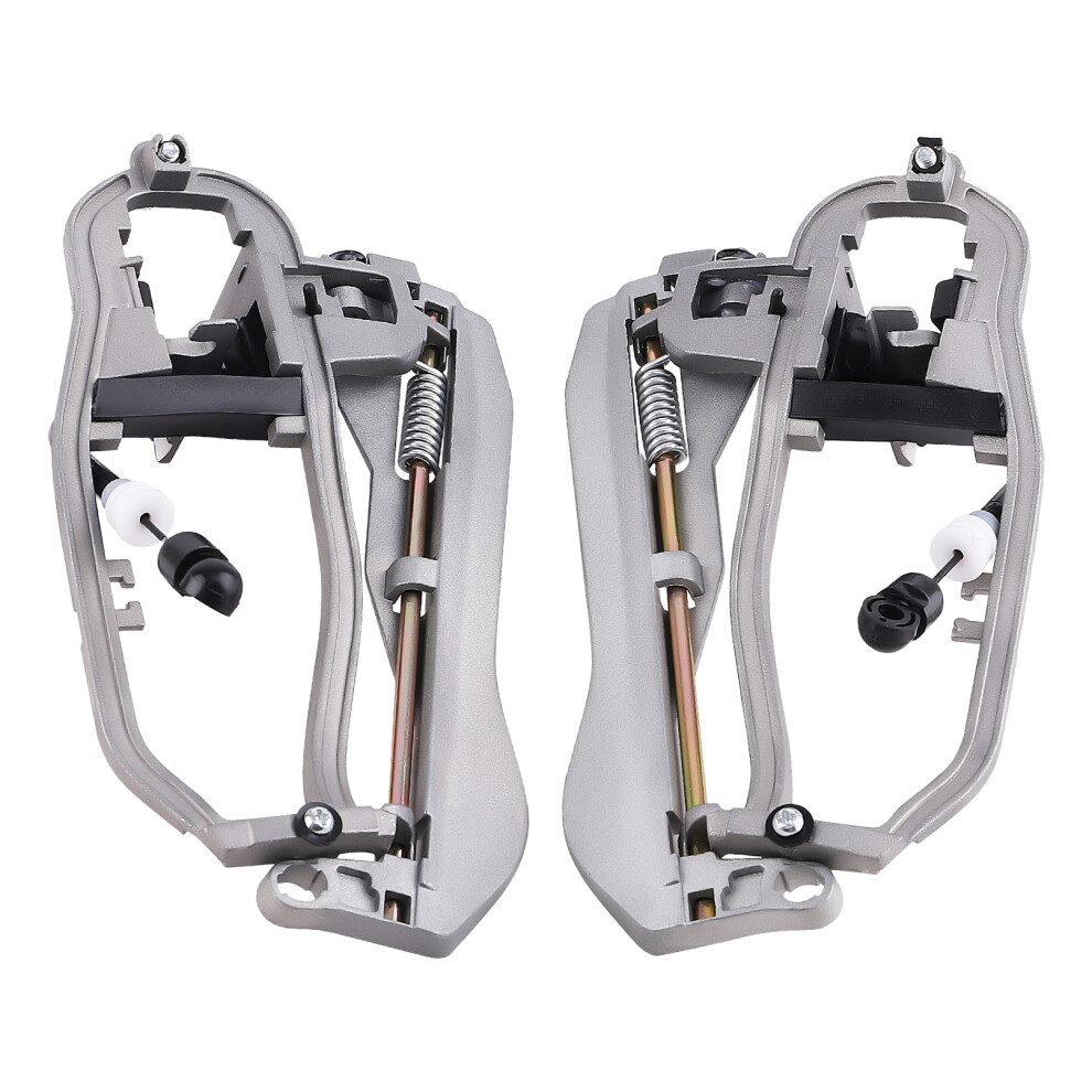 Front Door Handle Carrier Set For Bmw X5 E53 2000-2006 51218243615 Left & Right 6971362680978