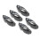 5Pcs Solar Eclipse Glasses Portable ABS Sun Viewing Protective Glasses 1