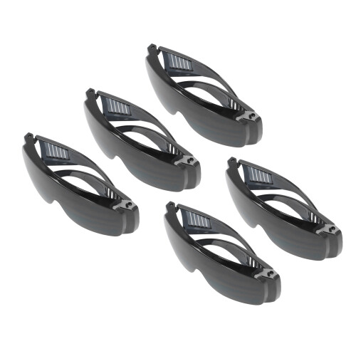 5Pcs Solar Eclipse Glasses Portable ABS Sun Viewing Protective Glasses