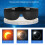 5Pcs Solar Eclipse Glasses Portable ABS Sun Viewing Protective Glasses 4