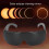 5Pcs Solar Eclipse Glasses Portable ABS Sun Viewing Protective Glasses 5