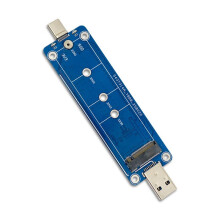 Adaptador SSD M2 NVMe Enclosure M.2 para USB3.2 Case para NVME PCIE M Key SSD NVME para Conversor USB3.0/TYPE-C