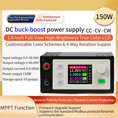 SK150S CNC Finished+WIFI Module  Voltage Regulator Constant Voltage Constant Current 8A 150W Step-Down Module 2