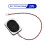 5PCS 8 Ohm 2W Cavity Speaker Square Small Cavity Notebook Computer Speaker 3525 Ultra-Thin Box Speaker 3