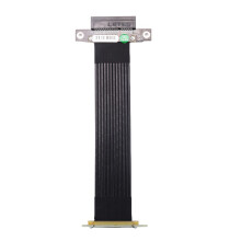 PCI-E X4 auf X4 Verlängerungskabel PCI Express Riser Extender Konverter Adapter Unterstützung Netzwerkkarte SSD USB-Karte 15CM
