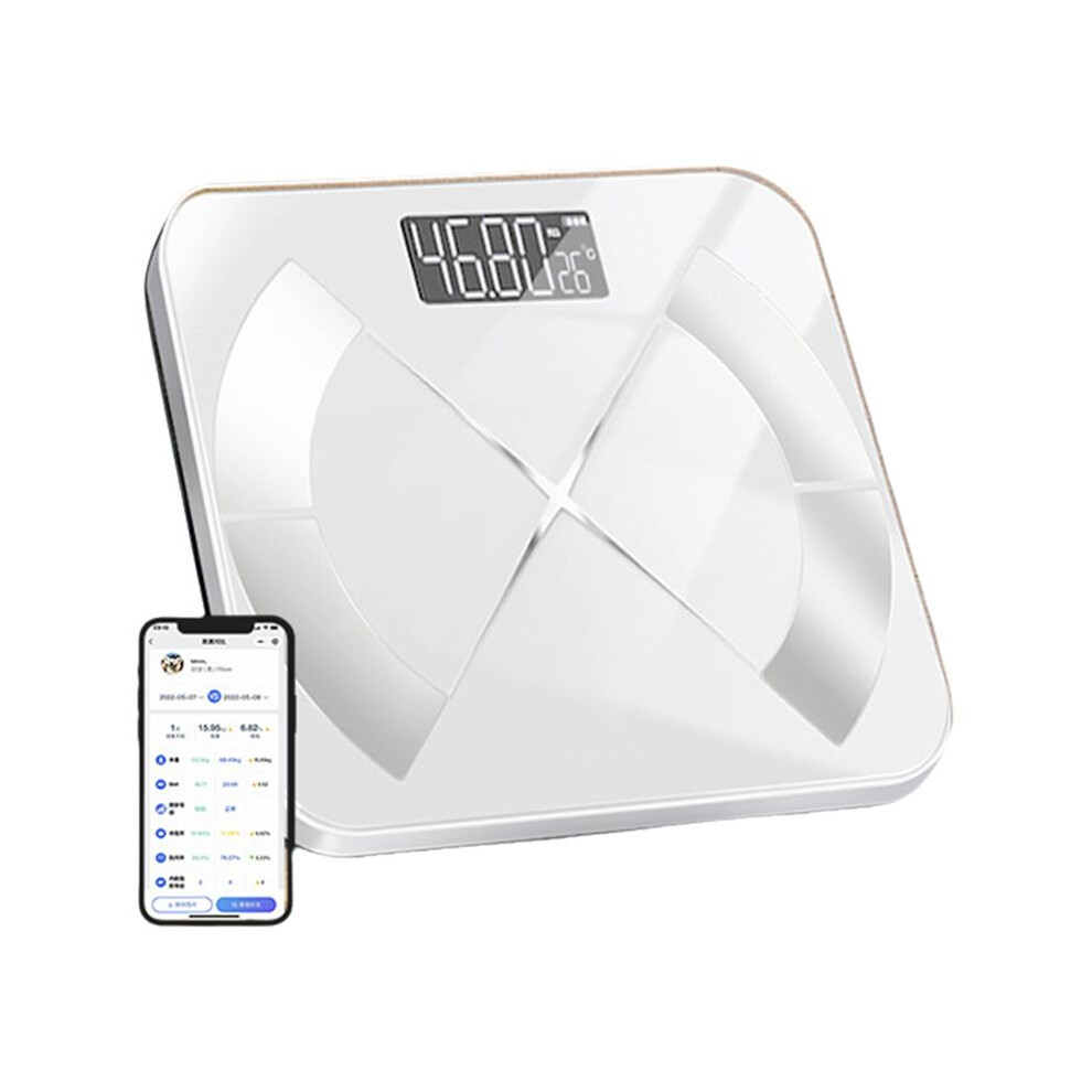 Tauoh Electronic Scale Weighing Charging Simple Weight Scale Weighing Home Fat Body Fat Measurement Scale A