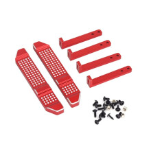 RC Auto Upgrade Metalen Pedaal Kit voor MN D90 D99S RC Auto Accessoires Zwart