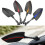 Motorcycle Universal 10mm 8mm Rearview Mirror Axe Rear View Mirror Side Mirror with 6 Screw 5