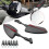 Motorcycle Universal 10mm 8mm Rearview Mirror Axe Rear View Mirror Side Mirror with 6 Screw 6