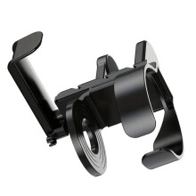 Tragbarer 2-in-1-Getränkehalter für Den Schreibtisch, Verstellbarer, Rutschfester Kopfhörerhalter, Schreibtischzubehör, Clip--Armklemmständer
