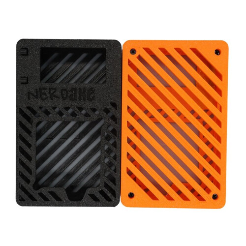 For Nerdaxe Ultra 3D Printer Bracket Shell Outer Enclosure Case for Nerdaxe Ultra Miner Orange 1
