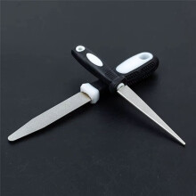 Knife Sharpening Rod Metal Double Sand File Grinder Gardening Tools Handheld Knife Sharpener