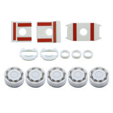 1 Set Lagerfjäder Stötsäker Fotdyna för A1 3D-Skrivare Antivibrationsfotdyna Anti-Halk Anti-Chock Fotdyna