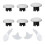 10 in 1 Joystick Kit for PS5  Dualsense Controller Replacement Thumbsticks Joysticks Grip and 4 Paddles White 1