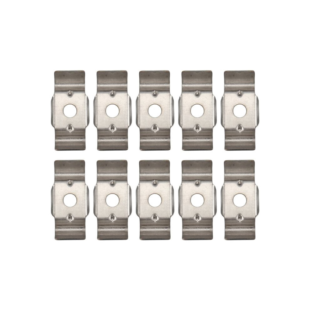 10Pcs High-Quality Double Rod Mat Fence Attachment Accessories Type Butterfly Made Of V2a. Fence Holder,B 6033158027241