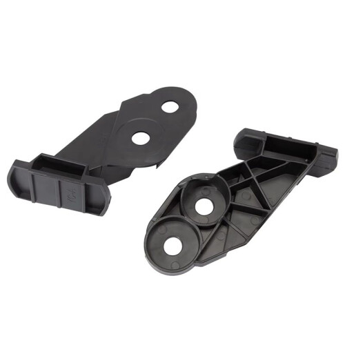 1 Pair Front Bumper Bracket Bumper Fixing Support Bracket 51118195296 51118195295 for  3 Series E46