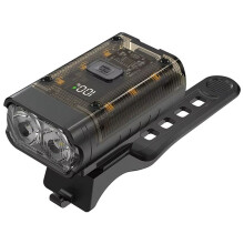 Luce per Bicicletta LED T6 Ricaricabile Tramite USB, Faro per Bicicletta, Torcia Anteriore con Luce Posteriore, Lampada di Sicurezza per Ciclismo e